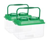 GETAJGHSD Lot de 2 Boîtes à Insectes Portables en Acrylique et Abs Loupe Grossissante pour Observation en Extérieur, pour Garçon et Filles et Activités Nature