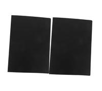 GETAJGHSD Lot de 2 Dossiers de Classement A4 Noirs, Organiseurs de Documents Musicaux en Polypropylène Résistant, 40 Pages, Finition Mate Anti-reflet, Bureau, École et Rangement Partitions
