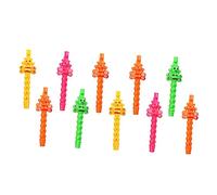 GETAJGHSD Lot de 25 Flûtes à Bec Jouet Abeille 5 Trous en Plastique, Clarinette Pédagogique Légère pour Garçon Et Filles, Instrument à Vent Éducatif pour Débutants, Musique Et Apprentissage