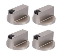 GETAJGHSD Lot De 4 Boutons De Commande Pour Cuisinière à Gaz, Remplacement 6mm Angle Droit 0°, Surface Lisse, Facile à Nettoyer, Adapté Usage Domestique Et Professionnel
