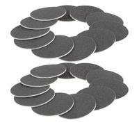 GETAJGHSD Lot de 60 Disques Abrasifs Autocollants en Pierre Volcanique pour Râpe Électrique de Pied, Exfoliation des Peaux Mortes, Facile à Installer, Usage à Domicile