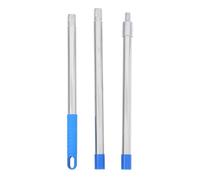 GETAJGHSD Manche Extensible pour Rouleau à Peinture, Perche Télescopique 3 Sections en Acier Inoxydable 201, Tube 25 MM Épais, Rallonge Bleu, Adaptée pour Peinture Murale et Plafond