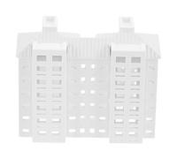 GETAJGHSD Maquette d'Immeuble Moderne en Plastique Solide, Modèle d'Appartement pour Construction de Maquettes et Décor Miniature