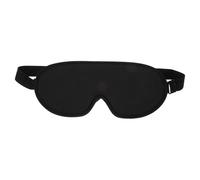 GETAJGHSD Masque de Sommeil Mousse Effet Rafraîchissant Noir, Cache-Œil 3D pour Sieste, Voyages et Détente Bureau