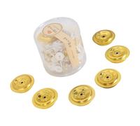 GETAJGHSD Mèches pour Lampe à Huile avec Supports en Coton et Métal, Faciles à Utiliser et Pratiques, pour Usage Bouddhiste ou Cadre Formel, 1 Set Élégant et Décoratif