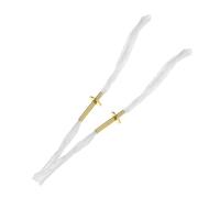 GETAJGHSD Mèches pour Lampe à Pétrole en Alliage 12-14 Cm, 2 Pièces, Mèche de Rechange pour Lampe à Huile Solide, Compatible Brûleur à Huile pour Usage Domestique et Cérémonial