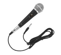 GETAJGHSD Microphone Dynamique Filaire Handheld avec Câble Micro Cardioïde Portable pour Chant Karaoké Prise Main Confortable et Clair sans Bruit de Fond