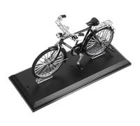 GETAJGHSD Modèle de Vélo Vintage en Alliage Noir, Ornement Décoratif Délicat et Facile à Utiliser, Sculpture Miniature pour Bureau et Maison