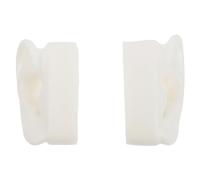 GETAJGHSD Modèle D'oreille Humaine en Silicone Blanc, Paire Réutilisable Texture Délicate pour Pratique de Piercing et Présentation en Vitrine