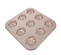 GETAJGHSD Moule à Pâtisserie Singe Antiadhésif 9 Cavités en Acier au Carbone pour Mini-Madeleines Cuisson au Four Fête Cuisine Maison 10.43 Pouces