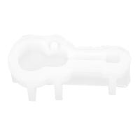 GETAJGHSD Moule en Silicone pour Porte-clés Violon, Moule à Fabriquer Soi-même, Réutilisable et Facile à Nettoyer, pour DIY et Créations Décoratives
