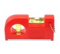 GETAJGHSD Niveau à Bulle Suspendu Rouge pour Maçonnerie, Outil de Niveau de Ligne Léger et Portable, Mesure Précise pour Sol, Terrasse et Base D’abri de Jardin, Instrument de Nivellement