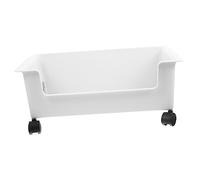 GETAJGHSD Organisateur de Rangement à roulettes pour Jouets Conteneur de Stockage Mobile pour Bureau et Dortoir Petit Modèle Blanc Camellia