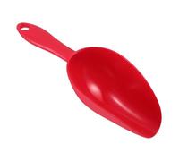 GETAJGHSD Pelle à Farine Rouge 25 CM en Plastique Alimentaire, Scoop pour Aliments Secs, Cuisine et Congélateur Réutilisable