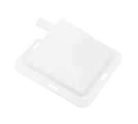 GETAJGHSD Pièces de climatisation plateau avec trou de vidange égouttoir universel lèchefrite portable à alternatif bac d'égouttage à alternatif Plastique blanche