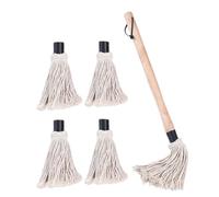 GETAJGHSD Pinceaux à Huile Brosse Pratique en Coton Set de 6 Tête Remplaçable en Bois Accessoires Indispensables Plusieurs styles pour Barbecue et de Steak Cuisine et Plusieurs styles