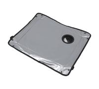 GETAJGHSD Plateau Pliable pour Rangement avec Porte-gobelet Antidérapant pour Déambulateur en Plastique pour Repas et Collations des Seniors en Intérieur et Extérieur