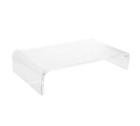 GETAJGHSD Pont Anti-Chat pour Clavier en Acrylique Transparent Support Écran Ordinateur Bureautique Protection Clavier Anti-poussière pour Utilisateurs Chats Environnement Bureau