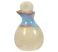 GETAJGHSD Pot en Porcelaine Blanc pour Huiles Essentielles Bec Verseur, Diffuseur Élégant pour Salon de Beauté et Sauna, Récipient Céramique pour Stockage D'huile Couleur Couleur Aléatoire