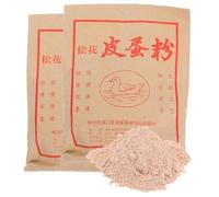 GETAJGHSD Poudre d'Œufs de Cent Ans pour Recettes Maison - 2 Sachets de 140G - Ingrédients pour Œufs Marinés de Canard, Poule et Caille - la Cuisine Asiatique Traditionnelle