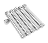 GETAJGHSD Pousse-moxa en Acier Inoxydable Argenté 6pcs Ressort Facile à Utiliser, Porte-cônes de Moxa Professionnel et Pratique pour Moxibustion Plusieurs styles