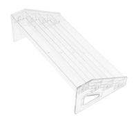 GETAJGHSD Présentoir à Cartes de Vœux Design Compact et Gain de Place en Acrylique à Plusieurs Niveaux Espace de Rangement Ample pour Comptoirs de Vente