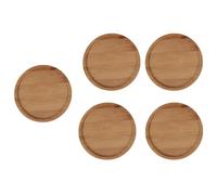 GETAJGHSD Ronds pour Pots de Fleurs pour Déplacer Vos Plantes Facilement Lot de 5 Support Pratique Empêchant Fuites d'eau
