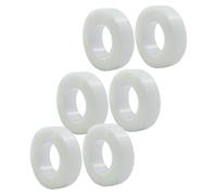 GETAJGHSD Ruban Adhésif Double Paupières Invisible Blanc en Pe, Facile à Déchirer, 6 Rouleaux pour Maquillage et Soins des Blessures