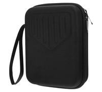 GETAJGHSD Sac de transport léger en EVA avec fermeture éclair et couche intérieure en maille, étui noir pour kalimba 17 touches, idéal pour concerts et voyages