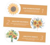 GETAJGHSD Set de Ballons et Bannière Tournesol pour Anniversaire Décorations et Faciles à Installer Ornement Photo Intérieur et Extérieur Kit Complet pour Fête Danniversaire