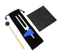 GETAJGHSD Set de Diapason pour Chakras 528hz en Alliage D'aluminium Marteau et Paquet de Rangement pour Relaxation et Production de Son Pur