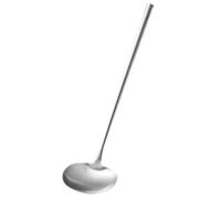 GETAJGHSD Spatule en Acier Inoxydable Grosse Taille Manche Allongé, Ustensile Cuisine Anti-brûlure pour Wok et Poêle, Outil Pratique Cuisine Professionnelle, 1 Pièce