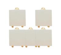 GETAJGHSD Support Chevalet Pièces en Pin de Multifonctionnel Bois 5 Pliable Mini Créatif pour Téléphone Portable et Cartes pour Mariage et Exposition de Peinture