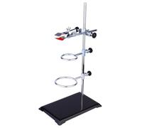 GETAJGHSD Support de Laboratoire Métal Stable avec Tige et Base Robuste Support Multifonction pour Expériences de Chimie et Physique Montage Facile et Démontable Outil pour Maintien