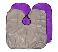 GETAJGHSD Tablier de Coiffeur Protection Professionnelle Éclaboussures en Plastique Léger 2 Pièces Étanche pour Salon de Coiffure et Jardinage
