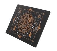 GETAJGHSD Tapis de Découpe Artisanal A5 Noir Antidérapant Motif Cercle Plaque Double Face pour Projets de Loisirs Créatifs et Couture pour Enseignants et Amateurs de Papier