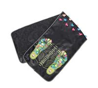 GETAJGHSD Tapis de Massage en Cuir Artificiel et Pp, Pratique et Facile à Transporter pour Réflexologie Plantaire Picots Maison Voyages