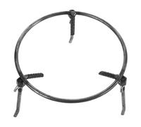 GETAJGHSD Trépied pour Cuisiner Feu, Trépied de Cuisson sur Feu Démontable en Acier Noir, Facile à Transporter, pour Camping et Aventures en Plein Air