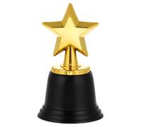 GETAJGHSD Trophée en Plastique Compact Étoile, Récompense pour Compétitions Sportives, Petit Trophée Léger Adapté aux Tournois Scolaires