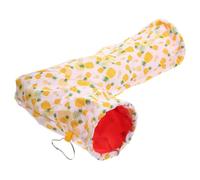 GETAJGHSD Tunnel Confortable Tunnel pour Cachette et Jeu pour Petits Animaux en Polyester Chaud et Respirant comme Cochon d'Inde et Hamster pour Moments de Détente