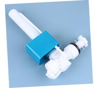 GETAJGHSD Vanne de Remplissage Toilette Entrée Latérale Réglable avec Robinet Flotteur Silencieux pour Réservoir Wc Salle de Bain de Rechange Compatibles avec Tube Plastique Pouce