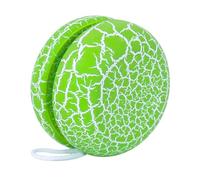 GETAJGHSD Yoyo Bois Fissuré Cartoon pour Garçon Fille Balle Yoyo Portable pour Exercice de Poignet Jeu Extérieur Garçon Fille Design Unique Vert