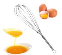 GETBSTOOP Fouets en acier inoxydable pour la cuisine, fouet ballon de cuisine avec poignée, fil épais en acier inoxydable, fouet ballon pour la cuisson et le fouet, fouet manuel pour la cuis