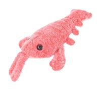 GETBSTOOP Jouet interactif pour Chien et Chat en Forme de Homard ondulé, Jouet bionique à mâcher/chasser pour Chien Qui se déplace Tout Seul pour Les Grands/Petits Chiens, Jouets pour Chiots