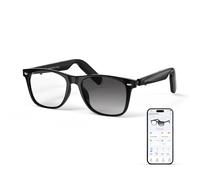 GetD ChatGPT Lunettes intelligentes pour homme et femme, traduction en temps réel AI avec 145 langues, lecture de musique 11 h, lunettes Bluetooth avec lentille photochromique pour un usage quotidien