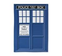 getDigital Torchon Police Call Box - Torchon de cuisine absorbant avec motif de science fiction - Torchon de cuisine 100 % coton - 50 x 70 cm