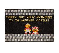 getDigital Your Princess is in Another Castle Tapis de Porte, Fibre de Coco, Multicolore, 80 x 150 cm