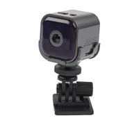 Getdoublerich 1080p Sans Fil pour Mini Caméra de Sécurité avec Détection de Mouvement, Audio Bidirectionnel, Vision Nocturne IR, Surveillance Maison Intérieur - Noir