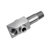 Getdoublerich Adaptateur de pression, filetage de capteur d'huile compatible pour moteurs Chevy 305 350 électrique, connecteur de pulvérisation sans air