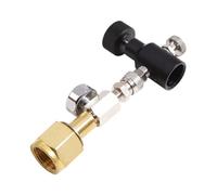 Getdoublerich Adaptateur M18 x 1,5 à 8 mm pour Soda Stream pour Terra & Art, connecteur de station de remplissage de cylindre CGA320, pièce d'échange de réservoir de gaz en laiton